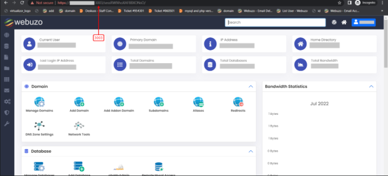 Secure Webuzo Control Panel #1 How to update custom Ports in webuzo Panel: A Comprehensive Guide